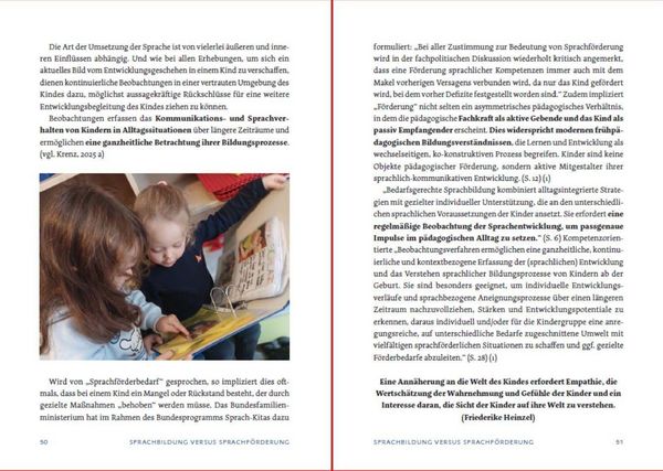 Produktbild: Sprachbildung in der Kita &ndash; alltagsorientiert und kindzentriert