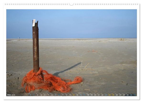 Produktbild: OP SPIEKEROOG (Wandkalender 2026 DIN A2 quer), CALVENDO Monatskalender