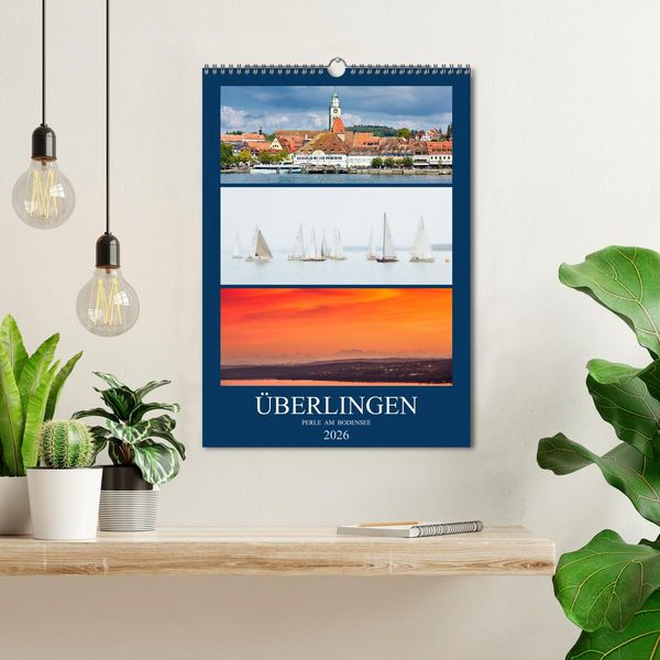 Produktbild: &Uuml;berlingen Perle am Bodensee (Wandkalender 2026 DIN A3 hoch), CALVENDO Monatskalender