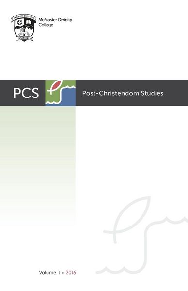 Produktbild: Post-Christendom Studies