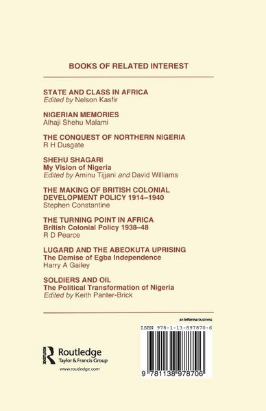 Produktbild: Political Conflict and Economic Change in Nigeria