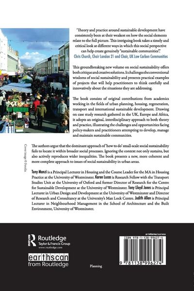 Produktbild: Social Sustainability in Urban Areas