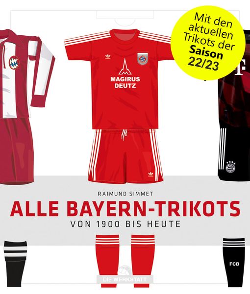 Produktbild: Alle Bayern-Trikots