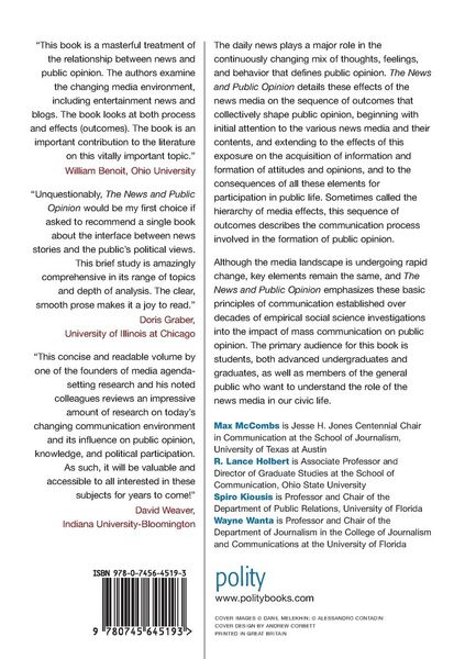 Produktbild: News and Public Opinion