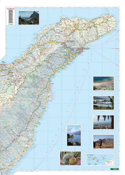 Produktbild: freytag & berndt Stra&szlig;enkarte Teneriffa 1:50.000