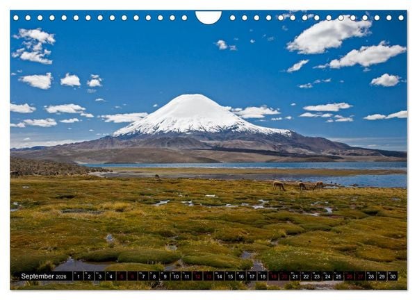 Produktbild: Blickpunkte der Anden (Wandkalender 2026 DIN A4 quer), CALVENDO Monatskalender