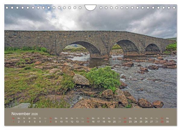 Produktbild: Historisches Schottland (Wandkalender 2026 DIN A4 quer), CALVENDO Monatskalender