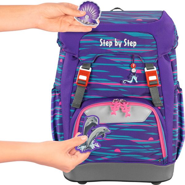 Produktbild: STEP BY STEP&reg; Schulrucksack Grade, Shiny Dolphins