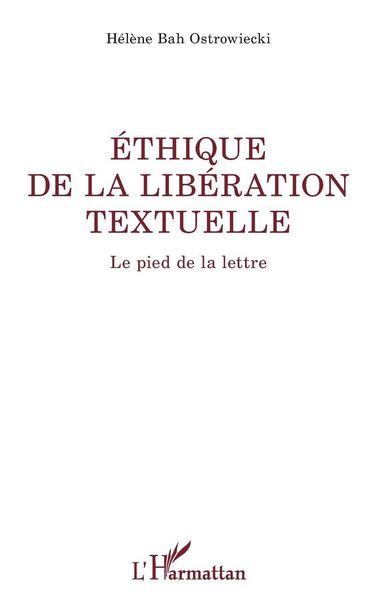 Produktbild: &Eacute;thique de la Lib&eacute;ration Textuelle