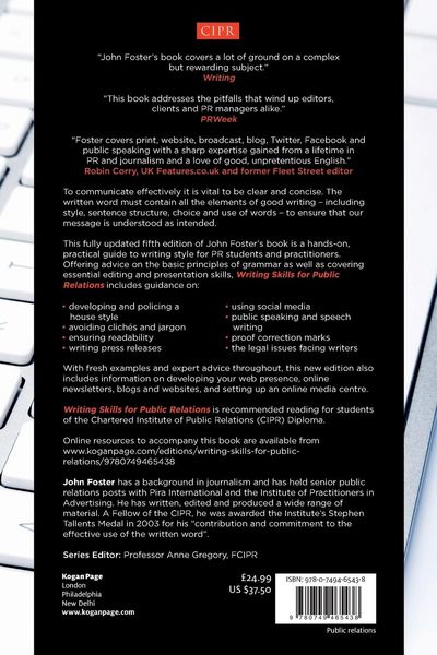 Produktbild: Writing Skills for Public Relations