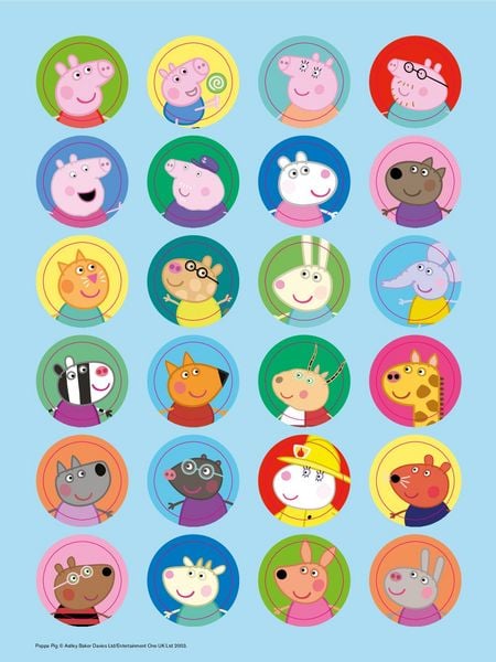 Produktbild: Peppa Pig Spa&szlig;-Set I Basteln - R&auml;tseln - Stickern