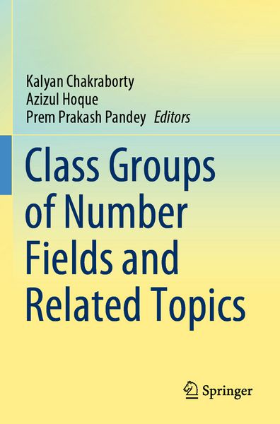Produktbild: Class Groups of Number Fields and Related Topics