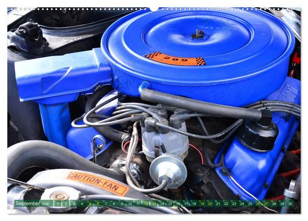 Produktbild: Ein Pony zum verlieben - Ford Mustang 1968 (hochwertiger Premium Wandkalender 2026 DIN A2 quer), Kunstdruck in Hochglanz