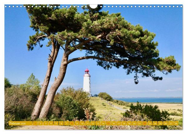 Produktbild: Insel Hiddensee - Stimmungen und Sehns&uuml;chte (Wandkalender 2026 DIN A3 quer), CALVENDO Monatskalender