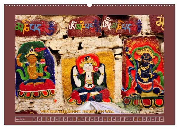 Produktbild: Tibet - Tibet - Tibet 2027 (Wandkalender 2027 DIN A2 quer), CALVENDO Monatskalender