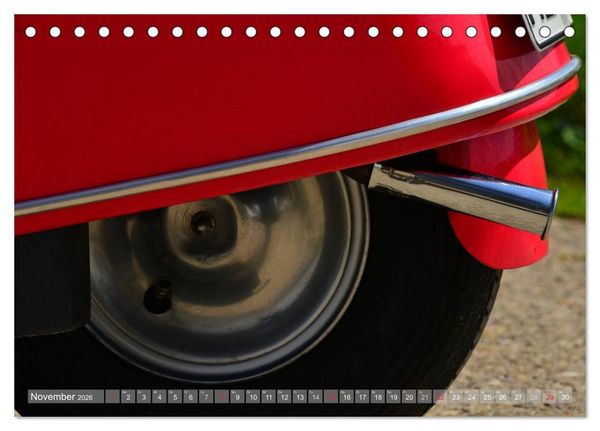 Produktbild: Messerschmitt KR 200 Kabinenroller (Tischkalender 2026 DIN A5 quer), CALVENDO Monatskalender