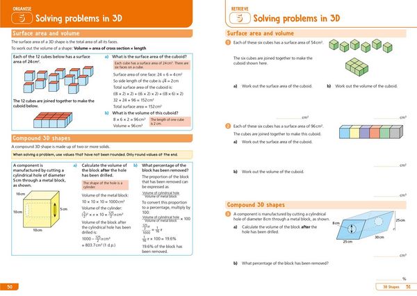 Produktbild: KS3 Maths Year 9: Organise and retrieve your knowledge