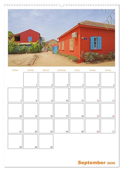 Produktbild: Gambia und Senegal erleben (hochwertiger Premium Wandkalender 2026 DIN A2 hoch), Kunstdruck in Hochglanz
