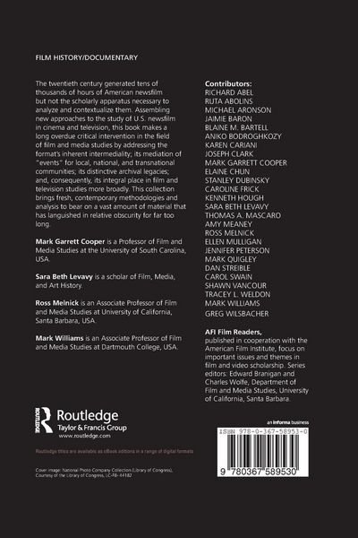 Produktbild: Rediscovering U.S. Newsfilm