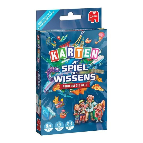 Produktbild: Spiel des Wissens - Kartenspiel Rund um die Welt Euro Hook