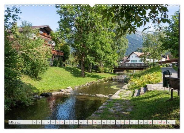 Produktbild: Ein Spaziergang durch Fischen im Allg&auml;u (Wandkalender 2027 DIN A2 quer), CALVENDO Monatskalender