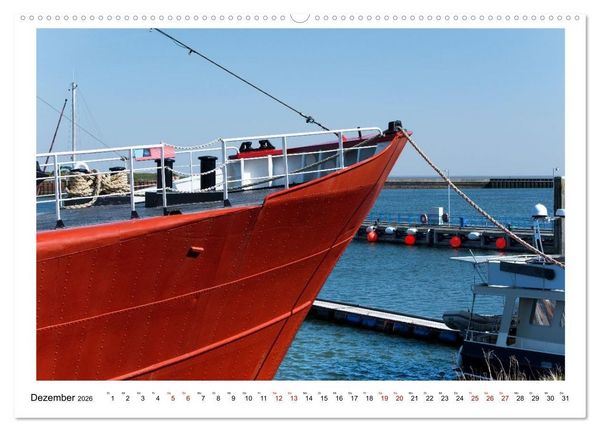 Produktbild: Wir fahren nach Borkum (Wandkalender 2026 DIN A2 quer), CALVENDO Monatskalender