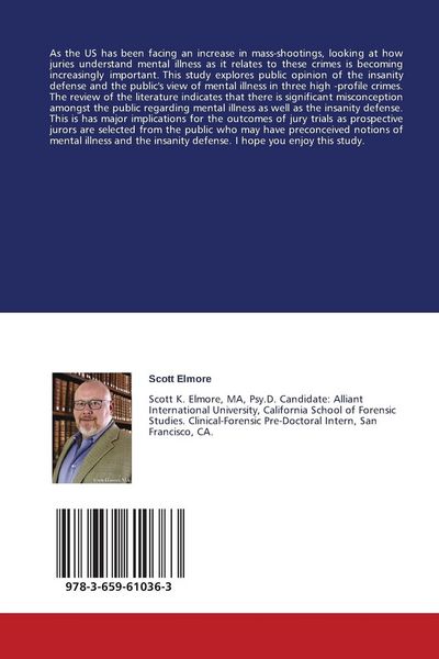 Produktbild: The Insanity Defense: Mental Illness, Media, and High-Profile Crimes