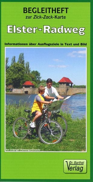 Produktbild: Radwander- und Wanderkarte Elsterradweg