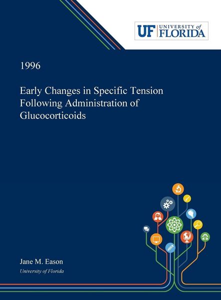 Produktbild: Early Changes in Specific Tension Following Administration of Glucocorticoids
