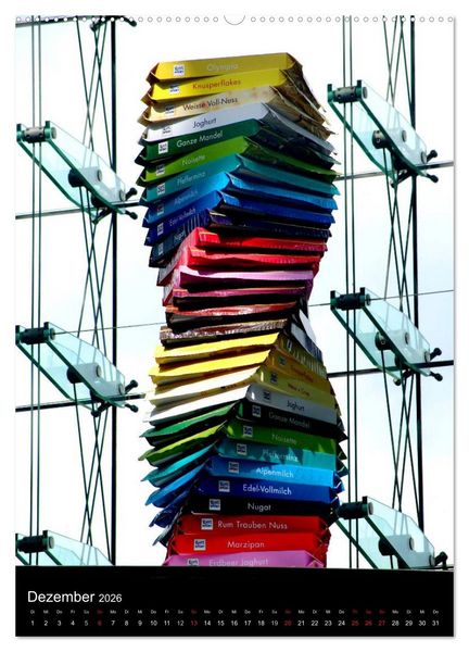 Produktbild: Hauptbahnhof Berlin (hochwertiger Premium Wandkalender 2026 DIN A2 hoch), Kunstdruck in Hochglanz