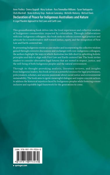 Produktbild: Declaration of Peace for Indigenous Australians and Nature