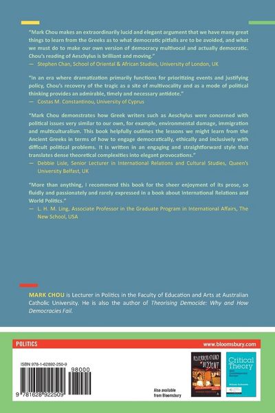 Produktbild: Greek Tragedy and Contemporary Democracy