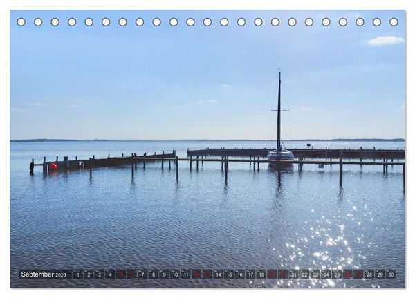Produktbild: D&uuml;mmer, Malerische See-Momente (Tischkalender 2026 DIN A5 quer), CALVENDO Monatskalender