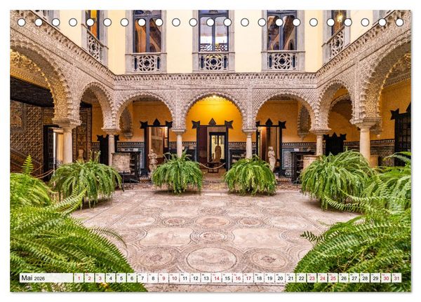 Produktbild: Andalusien - Sevilla (Tischkalender 2026 DIN A5 quer), CALVENDO Monatskalender