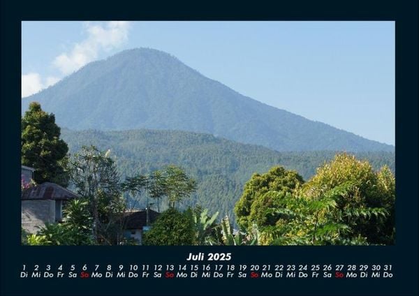 Produktbild: Bergige Welten 2025 Fotokalender DIN A4