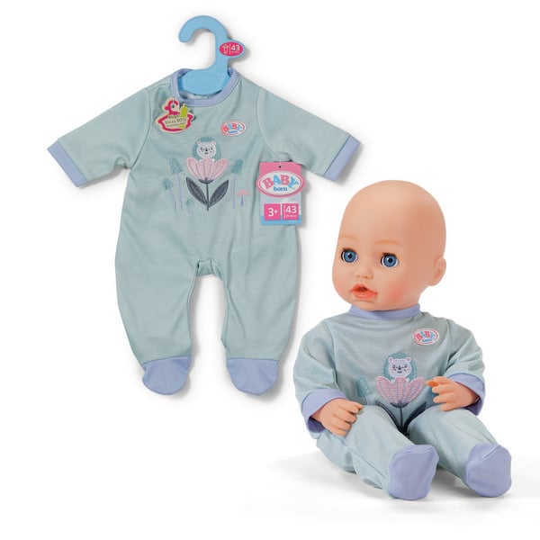 Produktbild: Zapf Creation BABY born Puppenkleidung Strampler Blume mint 43cm
