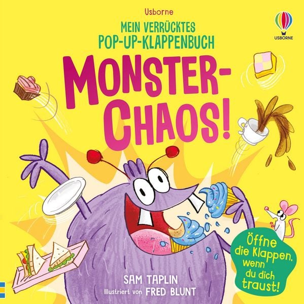 Produktbild: Mein verr&uuml;cktes Pop-up-Klappenbuch: Monster-Chaos!