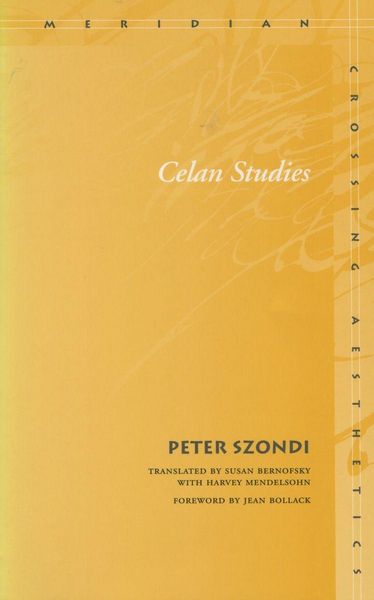 Produktbild: Celan Studies
