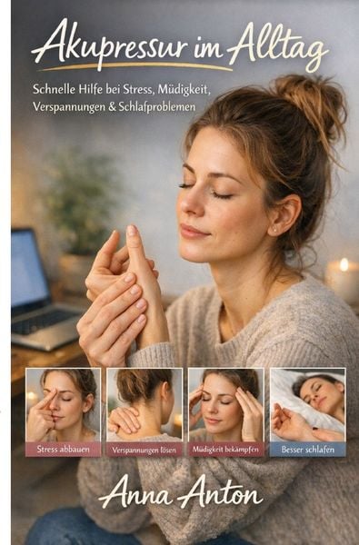 Akupressur im Alltag, Taschenbuch von Anna Anton, Epubli, 9783565418428