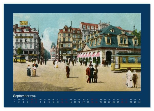 Produktbild: Historisches Frankfurt am Main von 1888 bis 1918 (Wandkalender 2026 DIN A3 quer), CALVENDO Monatskalender