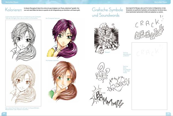 Produktbild: Manga Step by Step &Uuml;bungsbuch 1