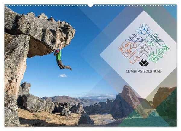 Produktbild: Climbing Solutions - Bergsport weltweit (Wandkalender 2026 DIN A2 quer), CALVENDO Monatskalender