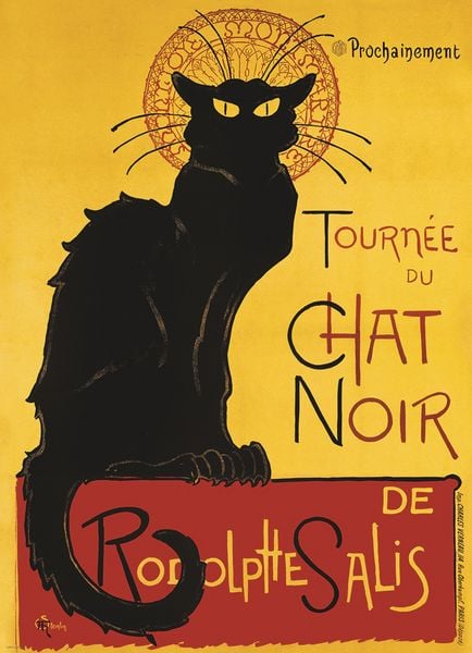 Produktbild: Puzzle 1000 Teile - Chat Noir