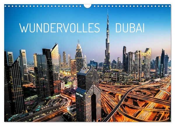 Produktbild: Wundervolles Dubai (Wandkalender 2026 DIN A3 quer), CALVENDO Monatskalender