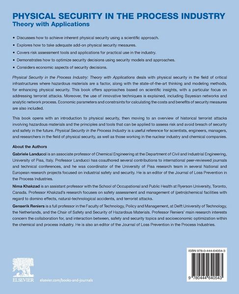 Produktbild: Physical Security in the Process Industry