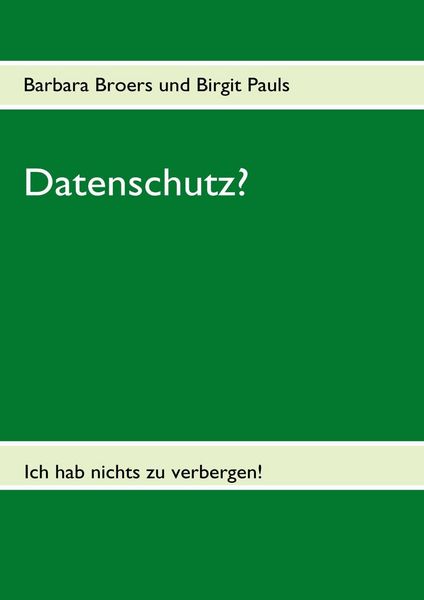 Produktbild: Datenschutz?