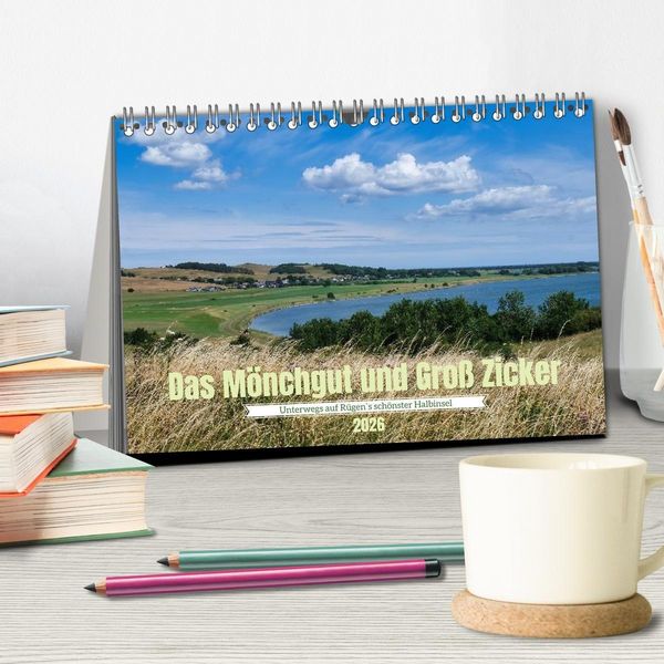 Produktbild: Das M&ouml;nchgut und Gro&szlig; Zicker (Tischkalender 2026 DIN A5 quer), CALVENDO Monatskalender