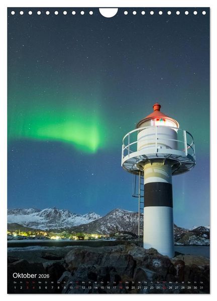 Produktbild: Mystische Lofoten (Wandkalender 2026 DIN A4 hoch), CALVENDO Monatskalender