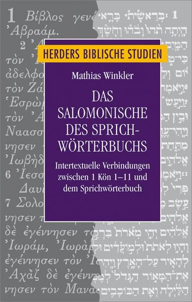 Produktbild: Das Salomonische des Sprichw&ouml;rterbuchs