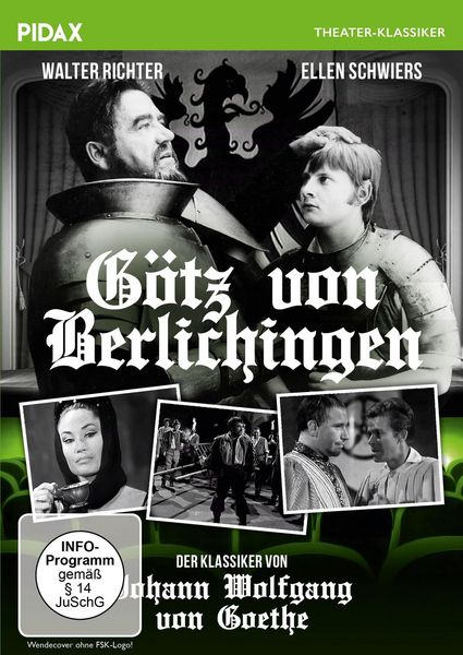 Produktbild: G&ouml;tz von Berlichingen / Eindrucksvolle Festspielinszenierung des St&uuml;cks von Johann Wolfgang von Goethe (Pidax Theater-Klassiker)